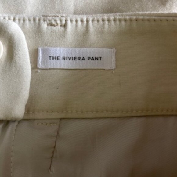 LOFT Marisa Women's High Waist Curvy Khaki Crop Pants Size 10 - Picture 8 of 8